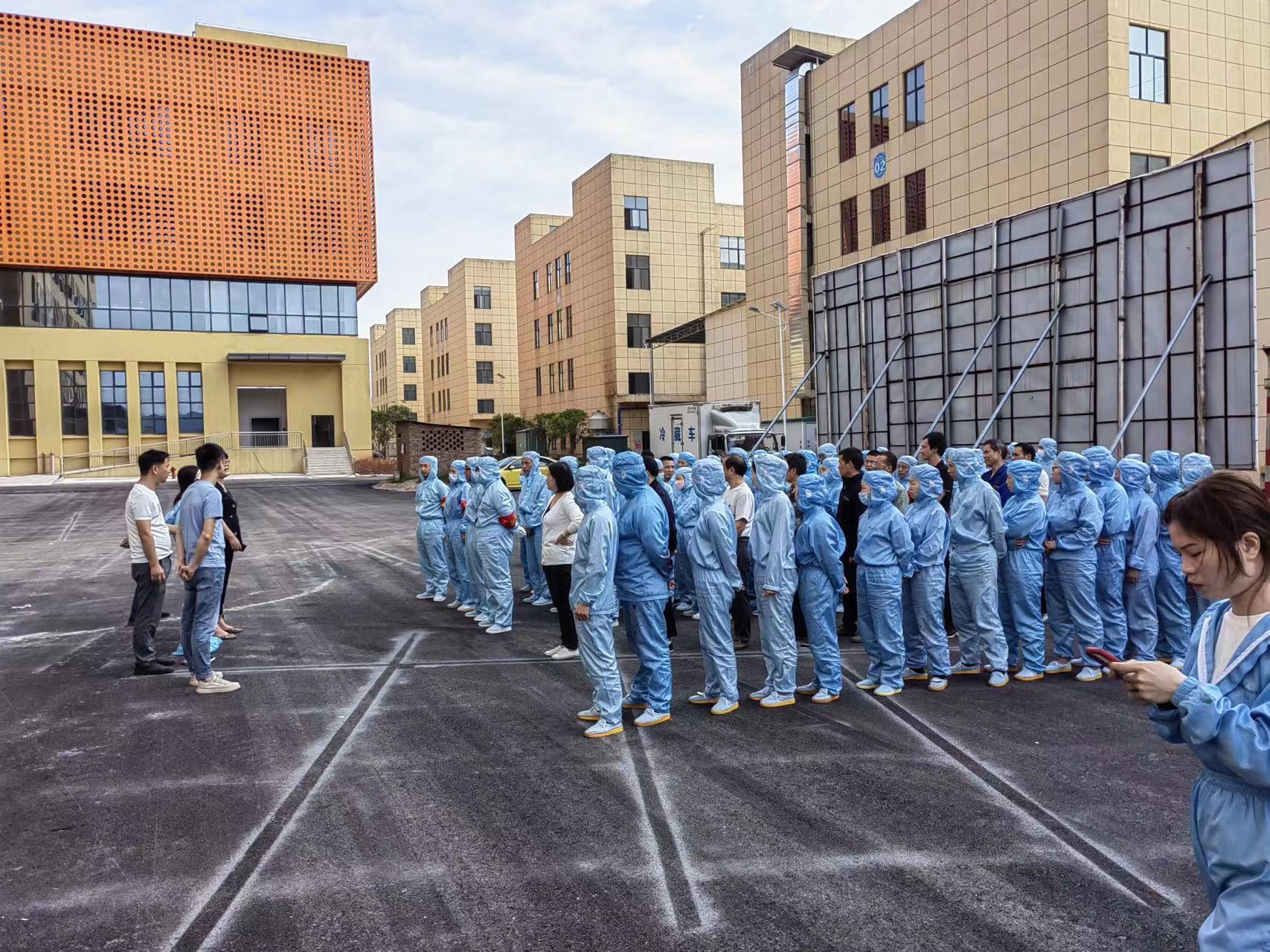 江西昂仕新材料科技有限公司2022年04月25日舉行火災(zāi)應(yīng)急疏散演練(圖6)